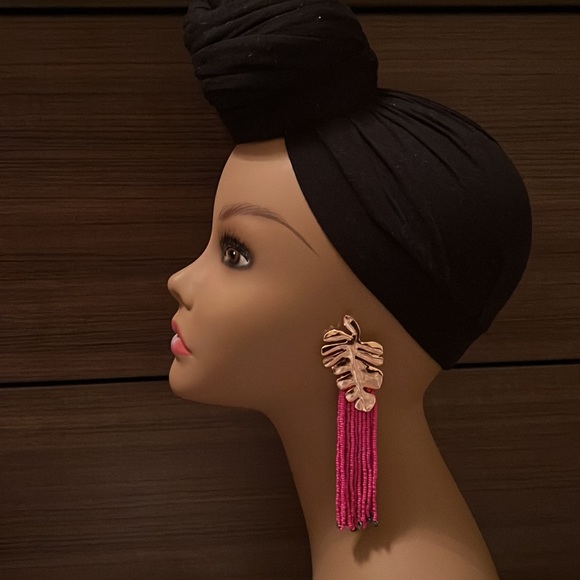 Bohemian Beads Earrings - Picture 4 of 4